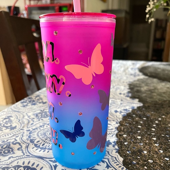 Custom Tumbler 21 oz MOM Bling Rhinestone Cup Handcrafted New - Picture 3 of 10